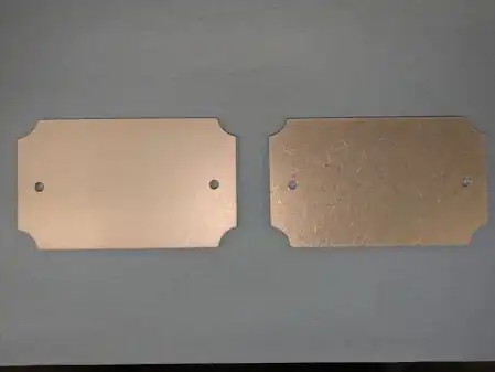 Figure 3.4 - Anodized Aluminum