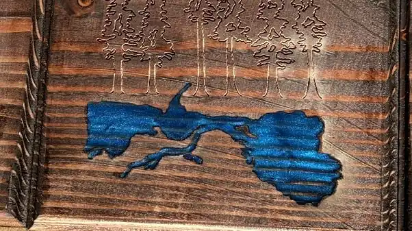 Figure 3.6 - Resin Pour Results