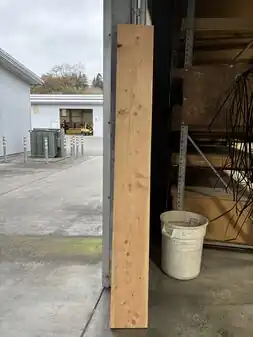 Figure 3.0 - Douglas Fir Plank