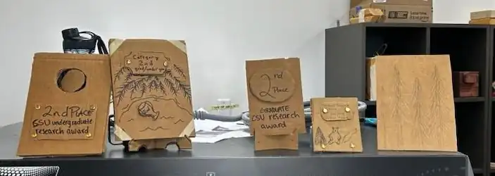 Figure 1.0 - Cardboard Prototypes