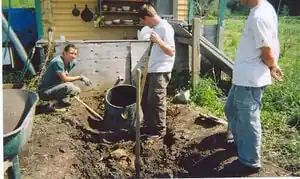 Dig a hole