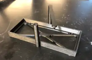 Fig 2: Battery Mount for Growbot project.