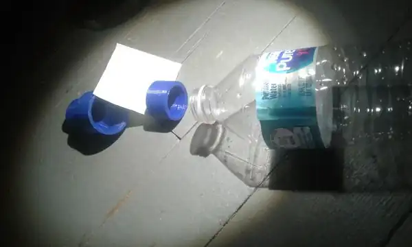 Water bottle filter