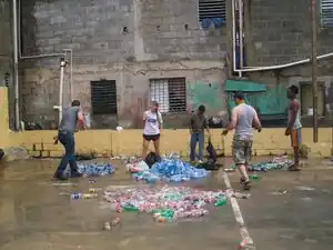 Fig 1: Collect bottles.