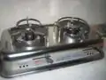Dual burner CleanCook stove.