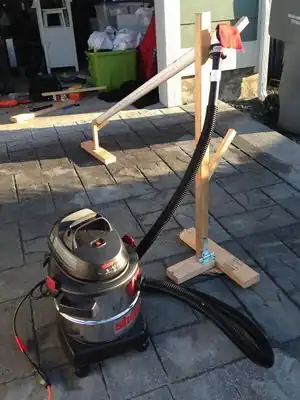 Vacuum Bazooka A vacuum bazooka demonstration that launches projectiles using pressure differential.