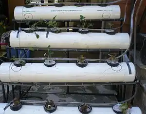 Soil-less Growing SystemA system that would grow food for the occupants of the barge without the presence of soil.