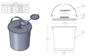 Environmental Life Cycle Analysis of Manufacturing Options for Humanitarian Supplies: Drinking water containers