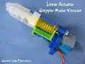 Linear Actuator - Stepper motor version