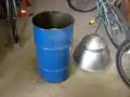 Fig 3: Oil Drum and Lid