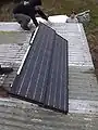 Step 1: Mount the solar panel.