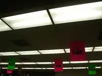 Figure 2. Lights that have been retrofitted (Photo by L. Villagomez).