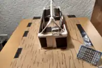 A roaming platform for the panel.