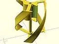 Self starting Vertical Axial Wind Turbine