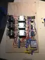 Test assembly of electricity