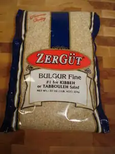 Bulgur bag